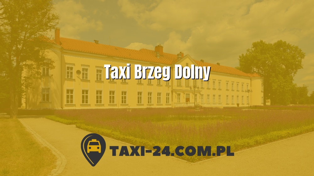 Taxi Brzeg Dolny www.taxi-24.com.pl
