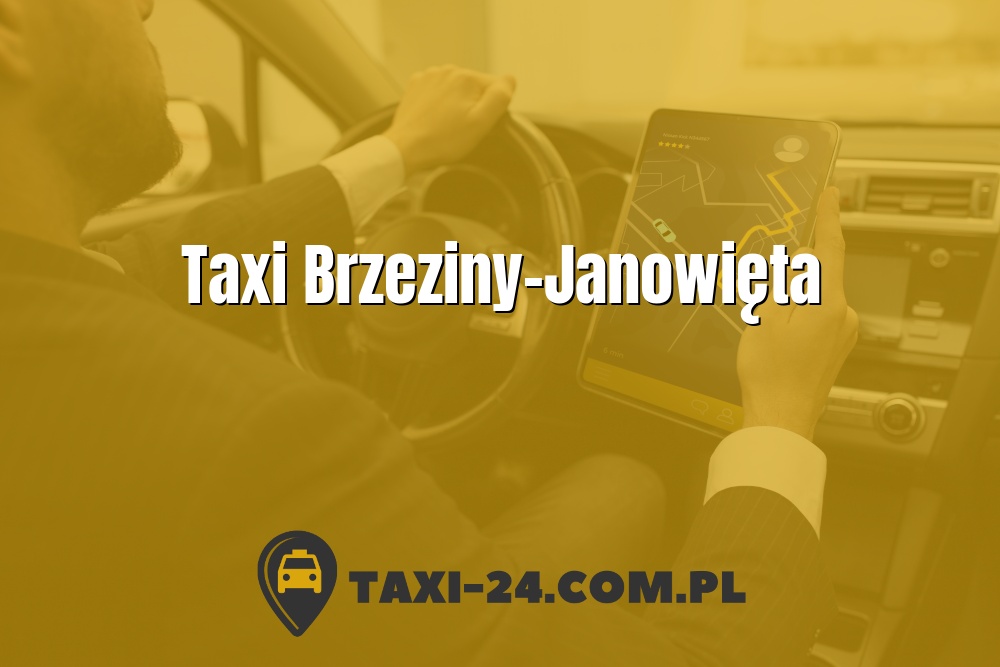Taxi Brzeziny-Janowięta www.taxi-24.com.pl