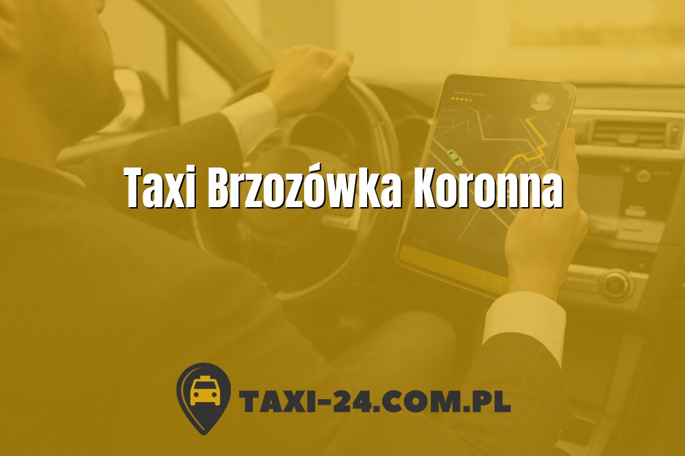 Taxi Brzozówka Koronna www.taxi-24.com.pl