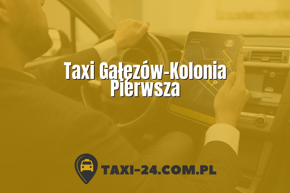 Taxi Gałęzów-Kolonia Pierwsza www.taxi-24.com.pl