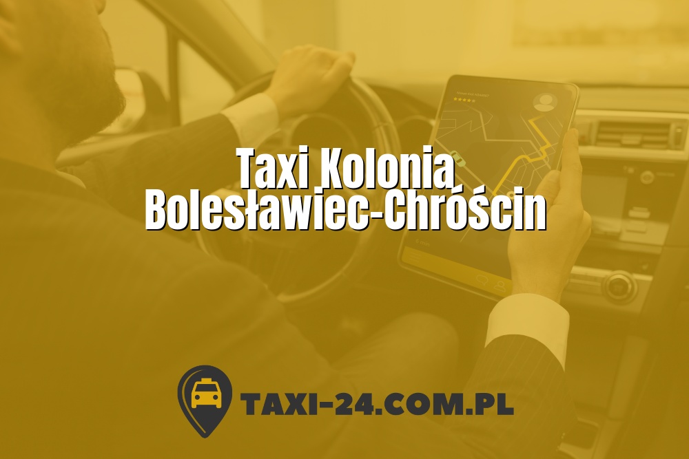 Taxi Kolonia Bolesławiec-Chróścin www.taxi-24.com.pl