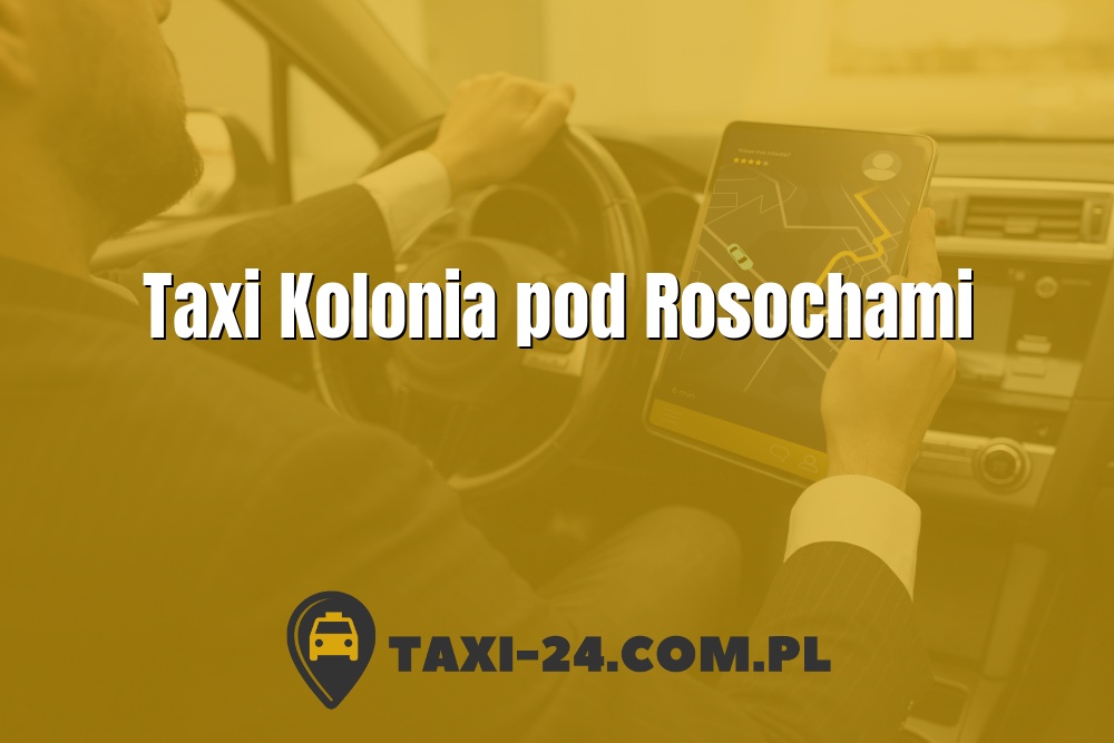Taxi Kolonia pod Rosochami www.taxi-24.com.pl