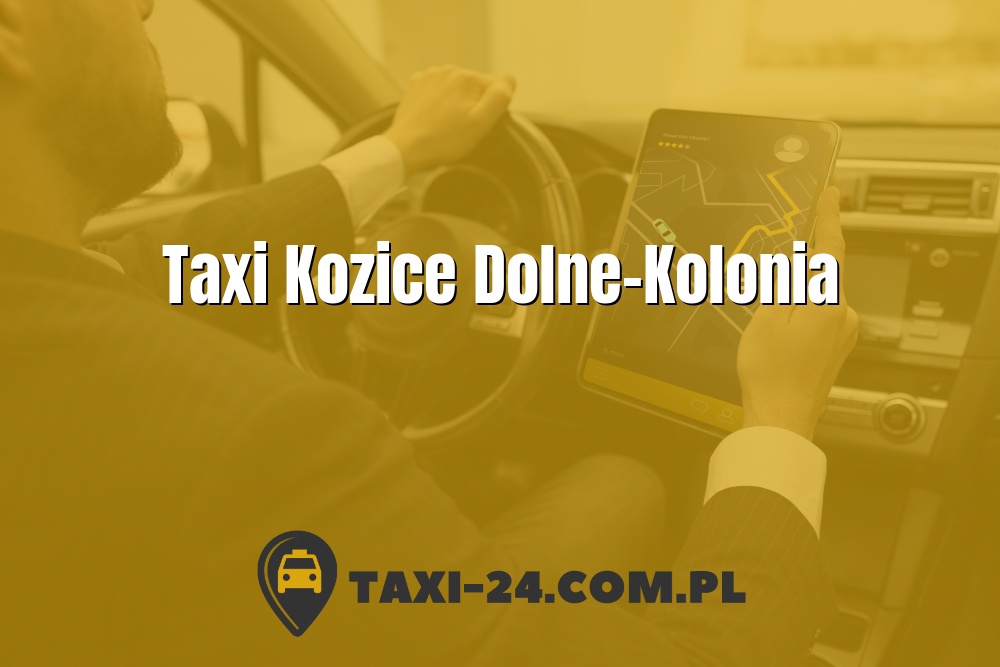 Taxi Kozice Dolne-Kolonia www.taxi-24.com.pl
