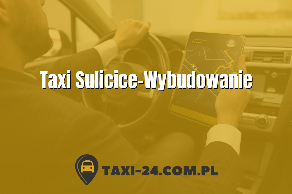 Taxi Sulicice-Wybudowanie www.taxi-24.com.pl