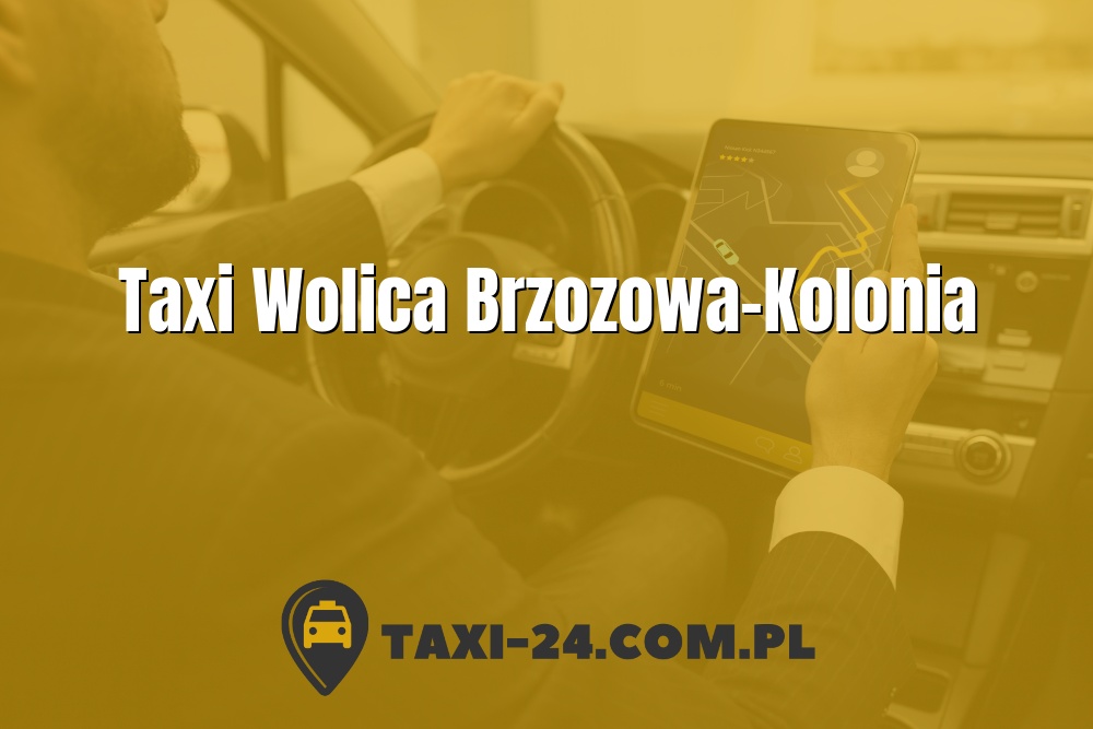 Taxi Wolica Brzozowa-Kolonia www.taxi-24.com.pl